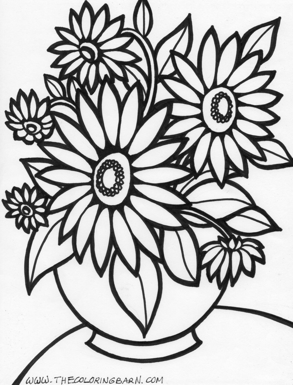 beautiful flower and rainbow coloring pages printable jpg