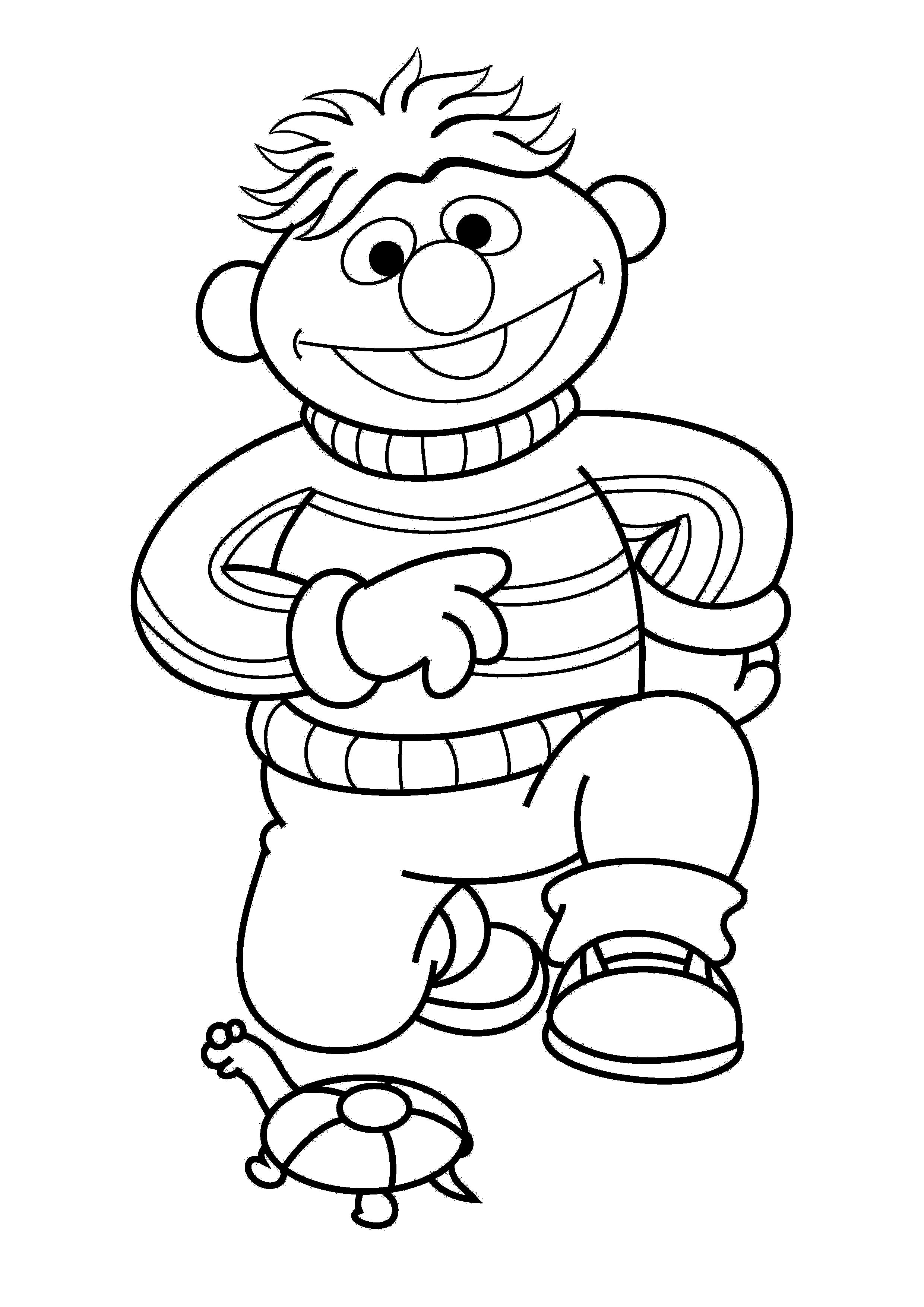 bert and ernie coloring pages printable jpg