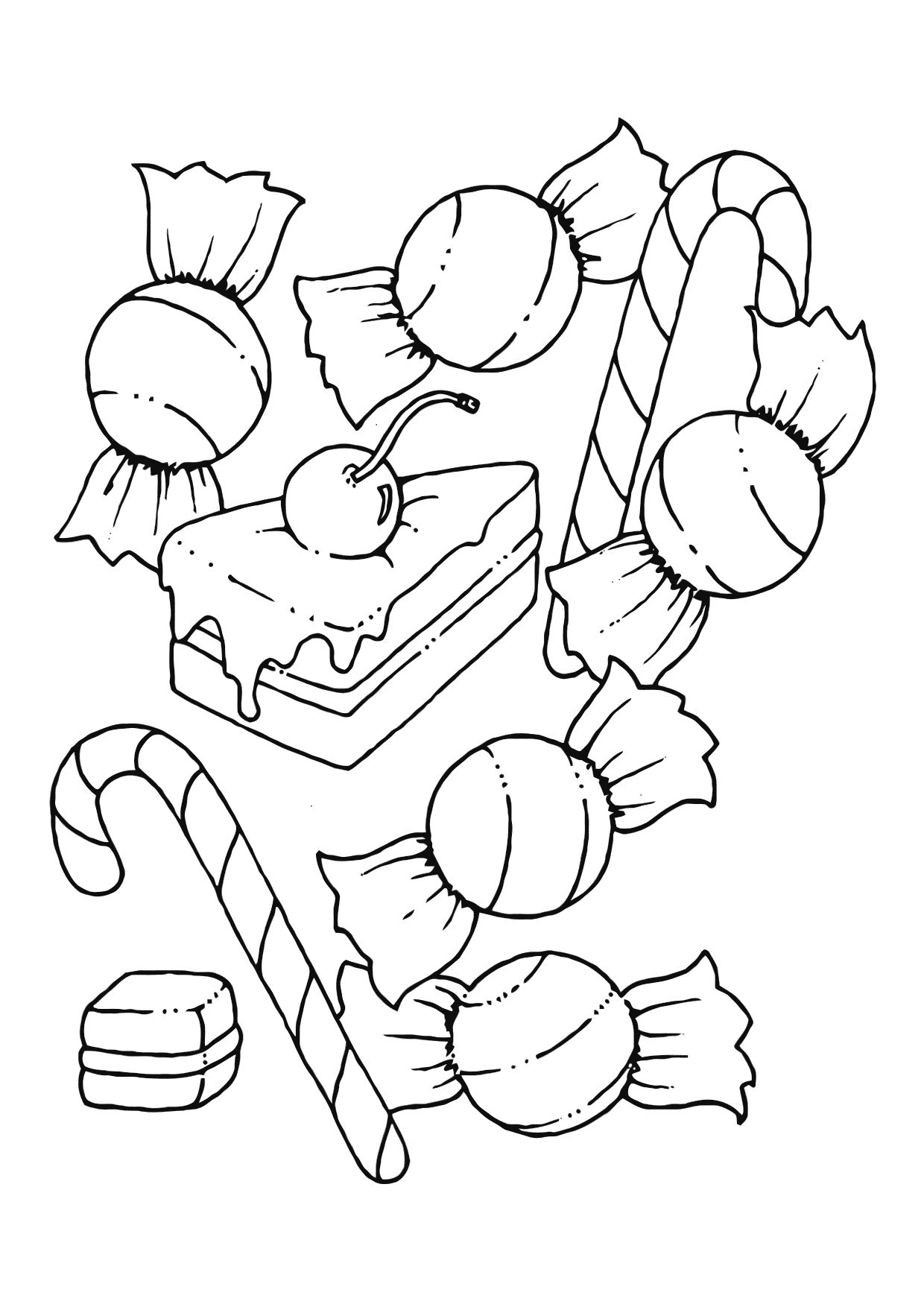 candy coloring pages printable jpg