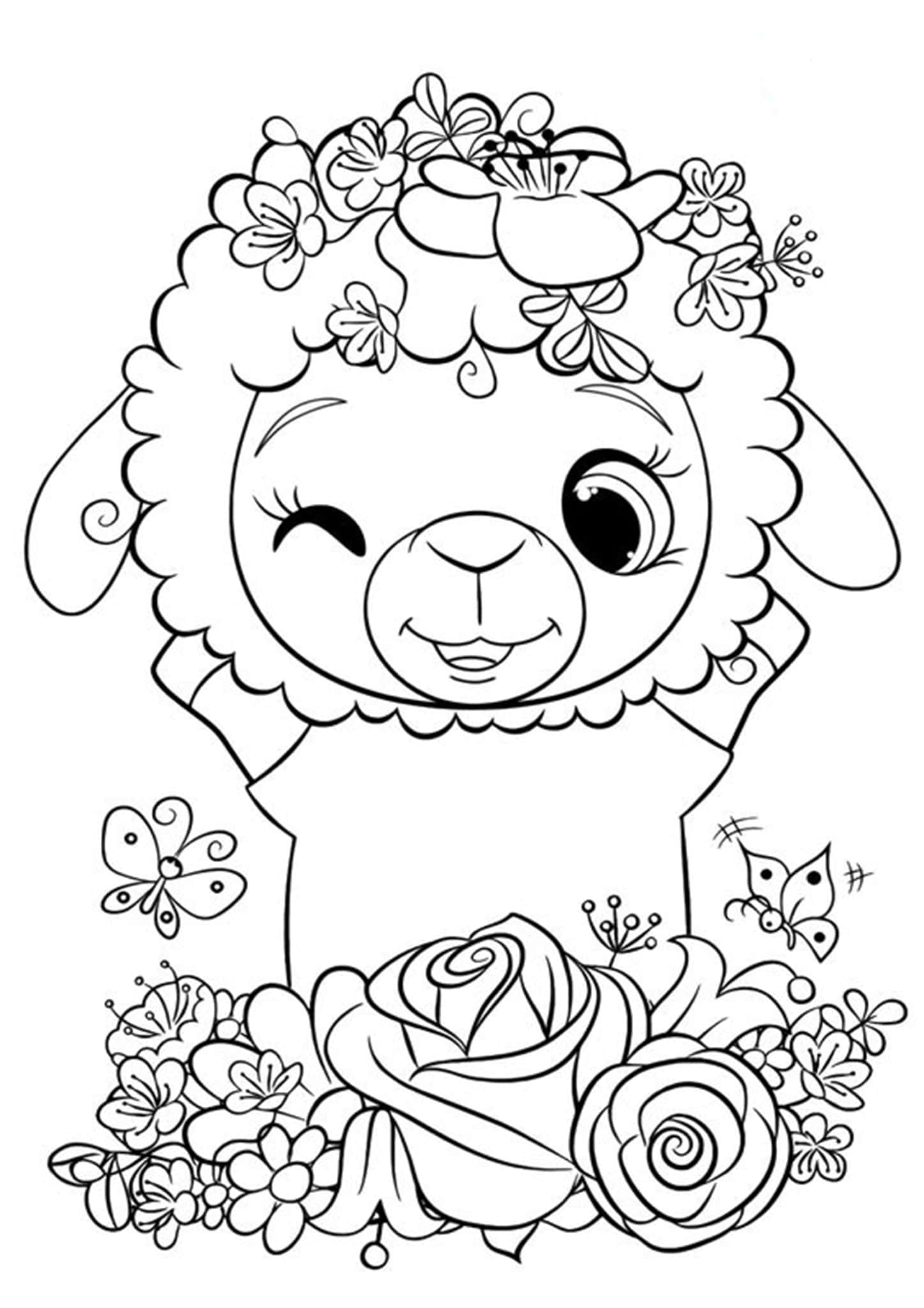 cute coloring pages printable jpg