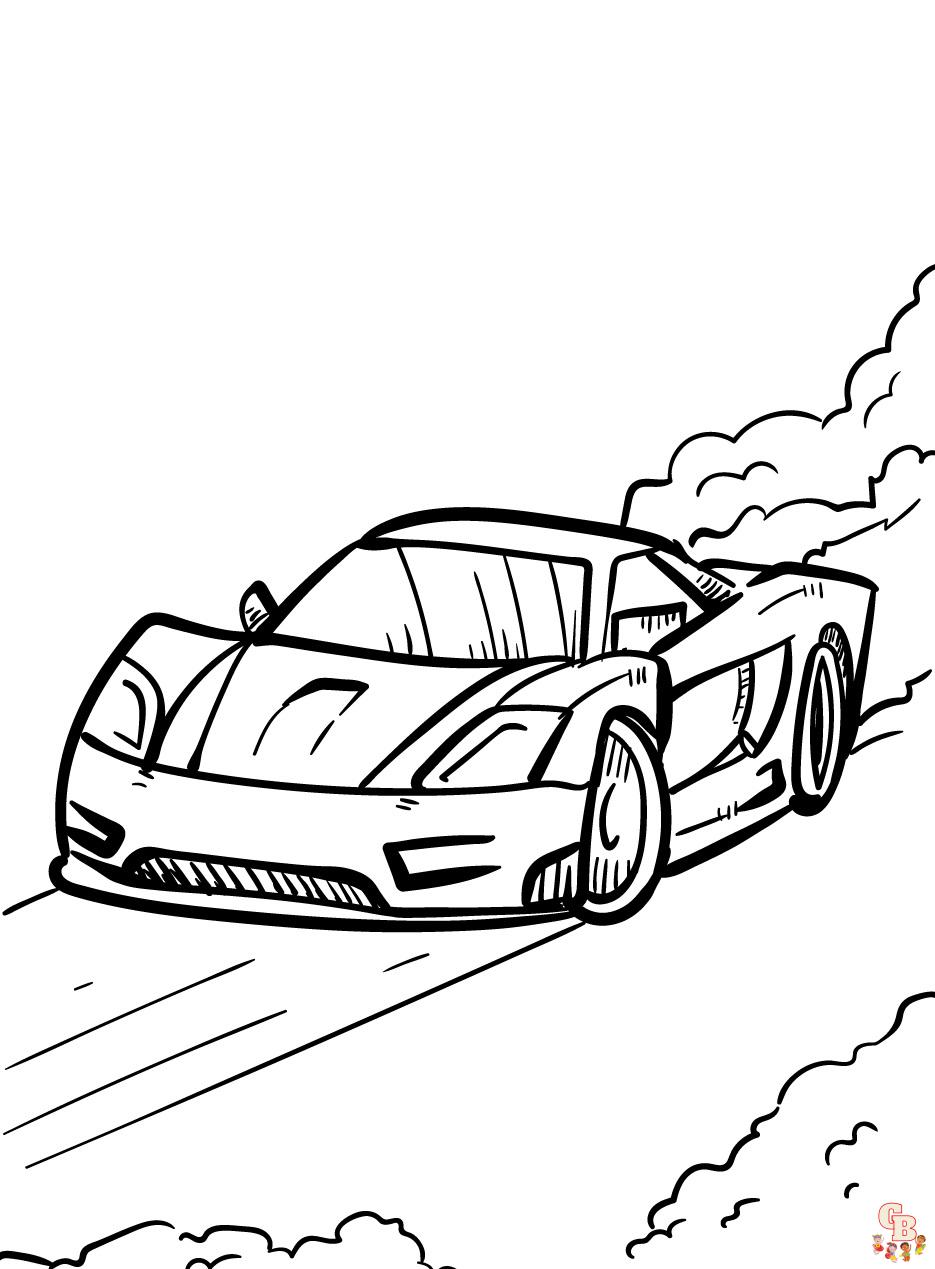 fast supercars coloring pages printable jpg