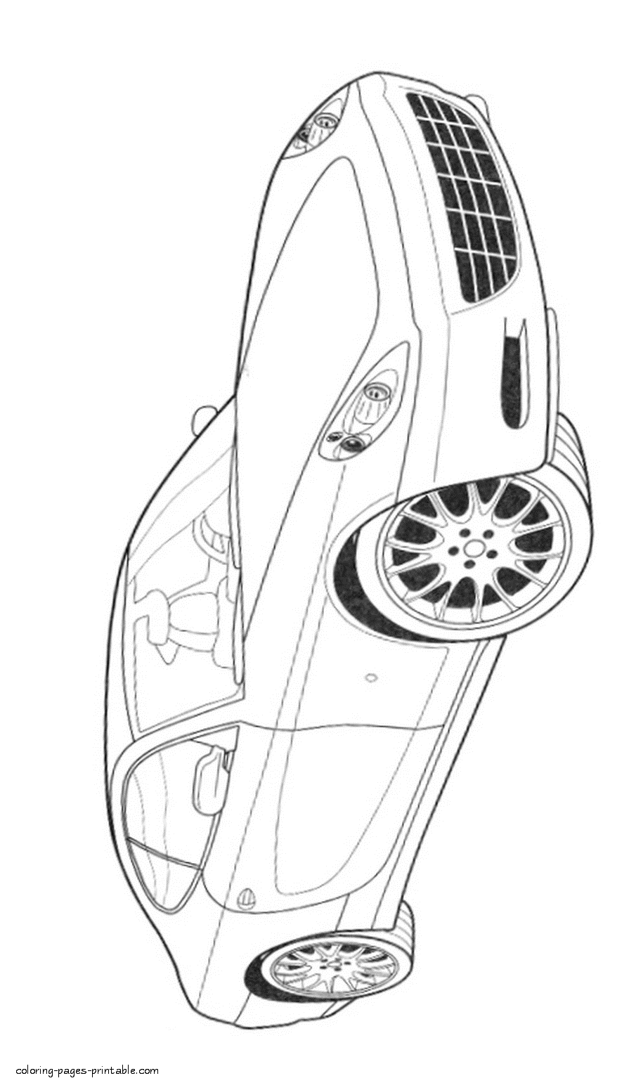 fast supercars coloring pages printable jpg