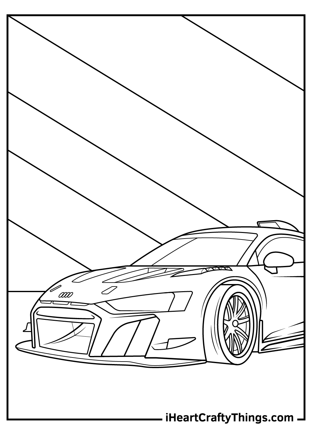 fast supercars coloring pages printable jpg