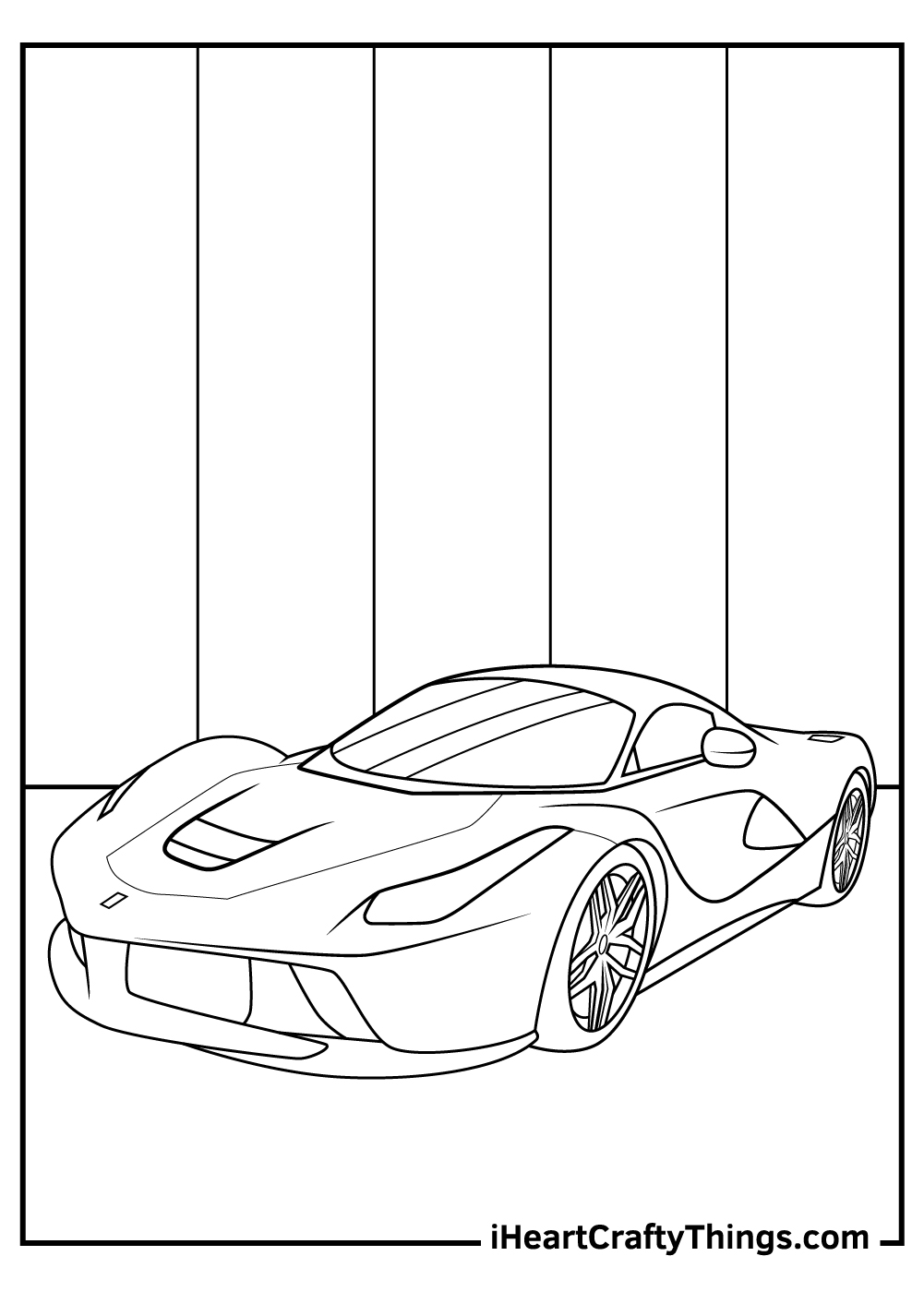 fast supercars coloring pages printable jpg