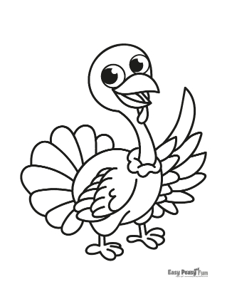 fun turkey coloring pages printable jpg