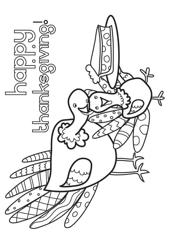 fun turkey coloring pages printable jpg