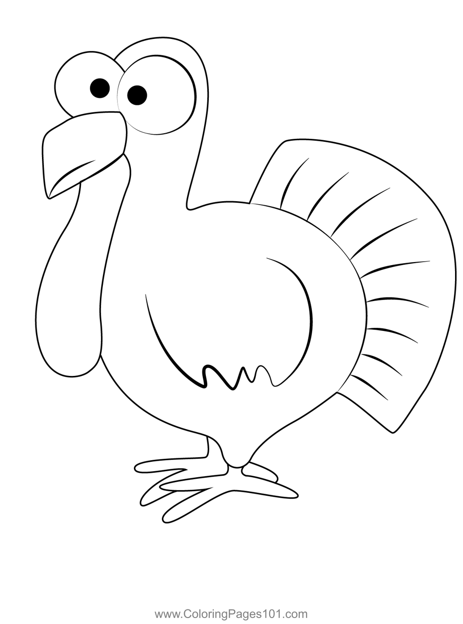 fun turkey coloring pages printable jpg