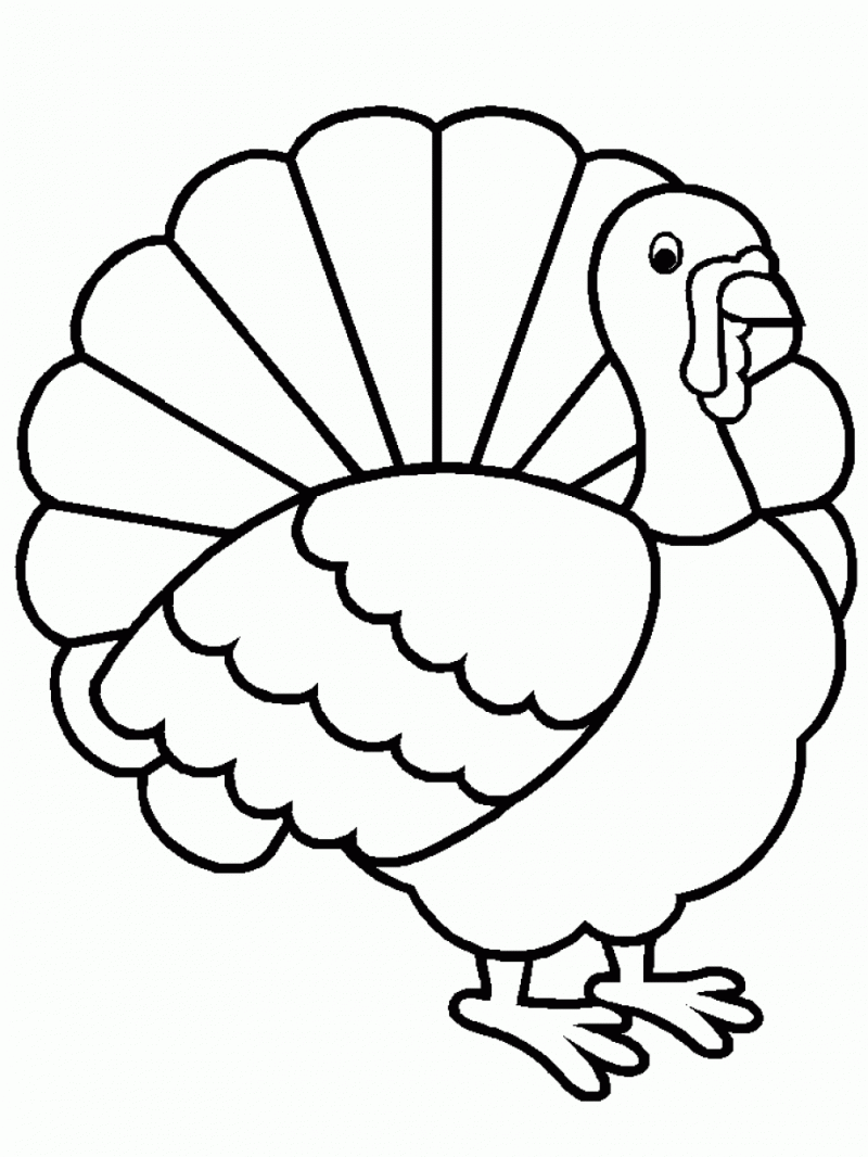 fun turkey coloring pages printable jpg