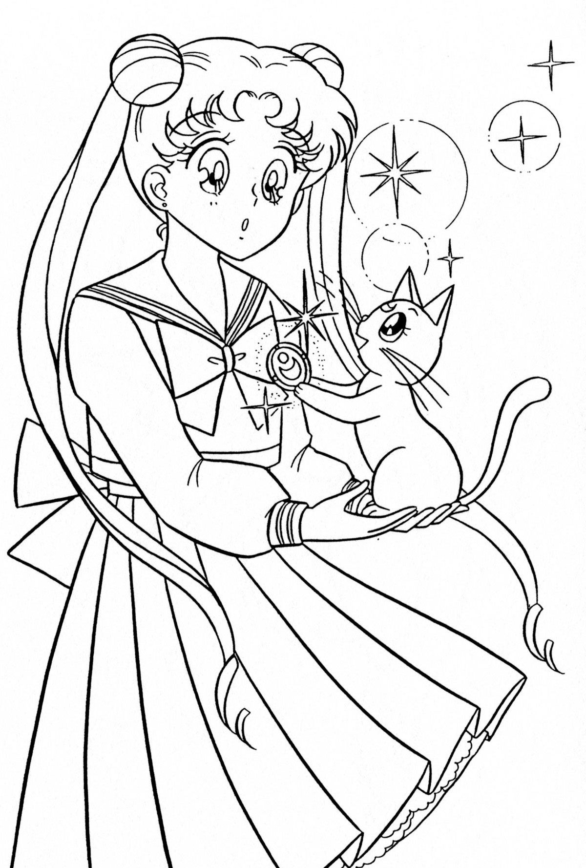 magical sailor moon coloring pages printable jpg