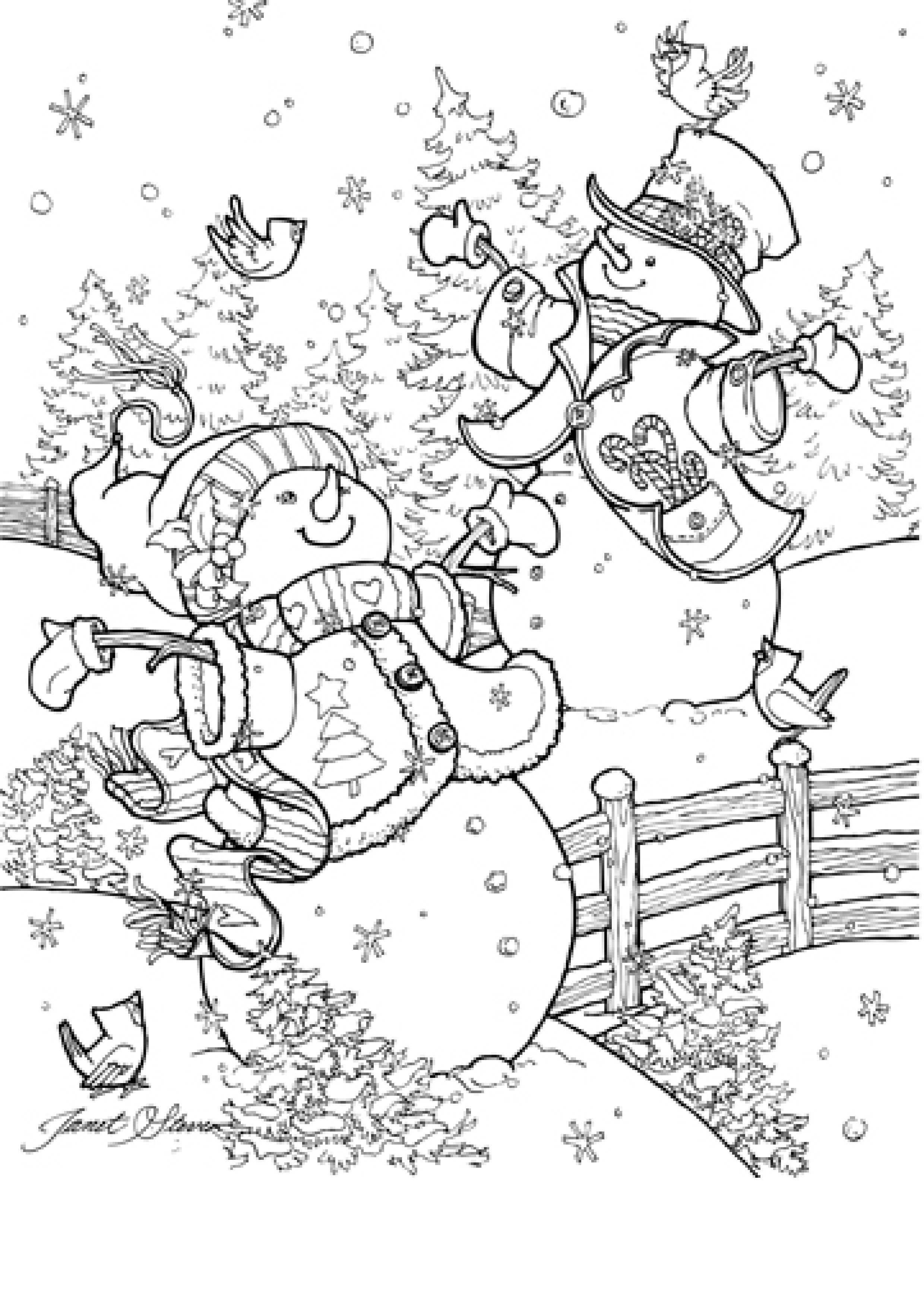 winter coloring pages for kids printable jpg