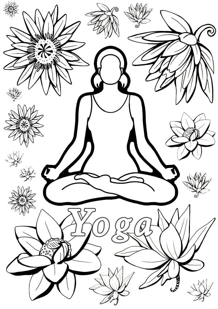 yoga coloring pages printable jpg