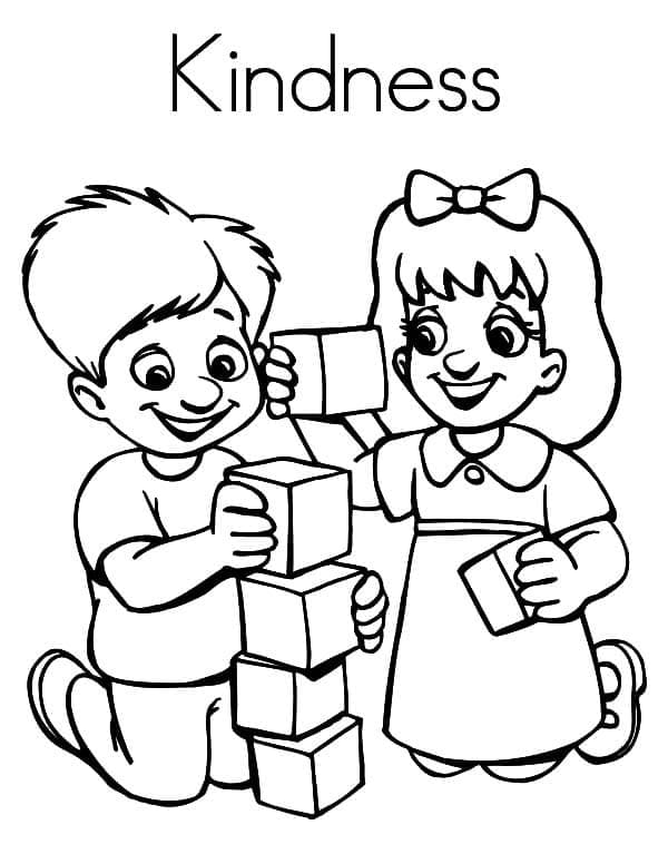 free kindness coloring pages printable jpg