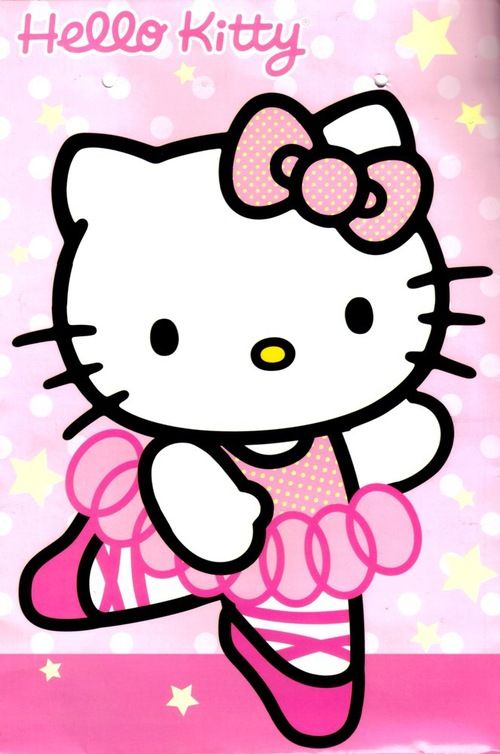 graceful hello kitty ballerina coloring pages printable jpg