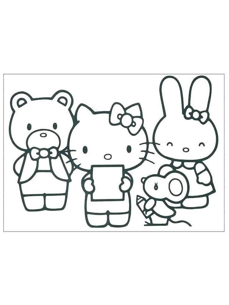 graceful hello kitty ballerina coloring pages printable jpg