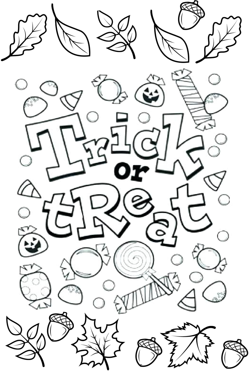 spooky halloween coloring pages for kids printable jpg