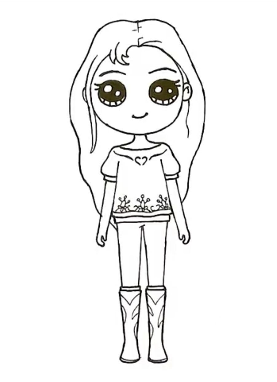 cute baddie girl coloring pages printable jpg