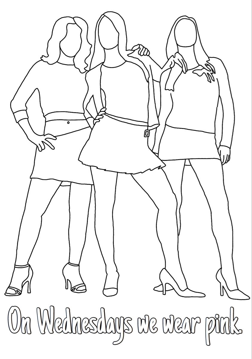 cute baddie girl coloring pages printable jpg