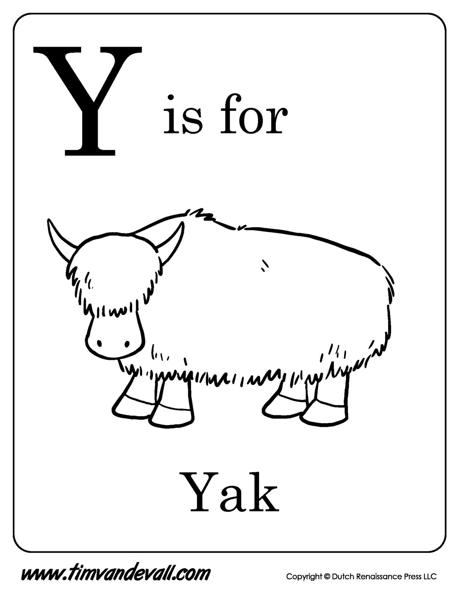 yak coloring pages printable jpg