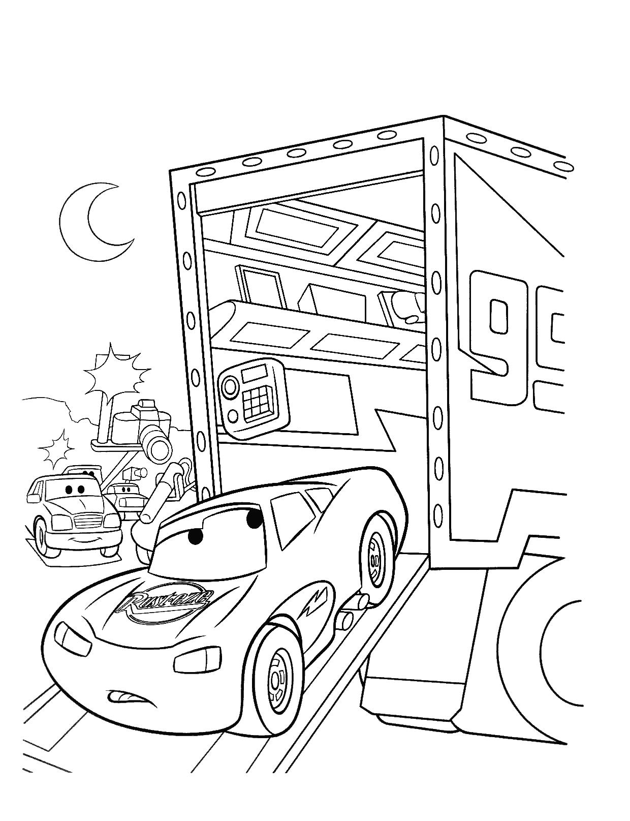 exciting disney cars coloring pages printable jpg