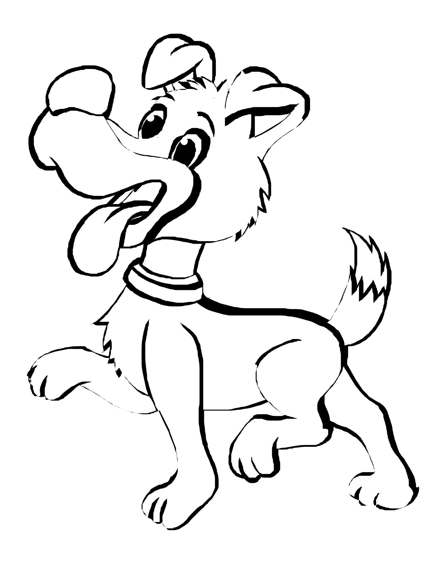 animal dog coloring pages printable jpg