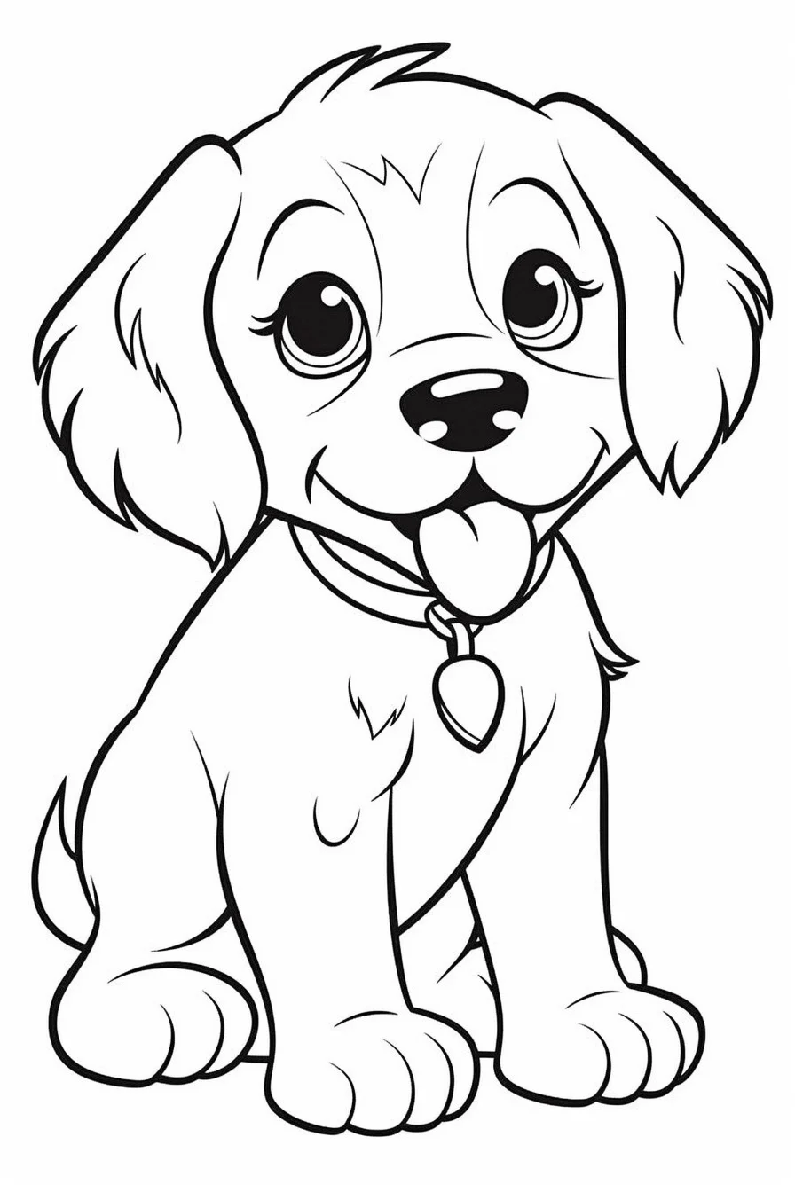 animal dog coloring pages printable jpg