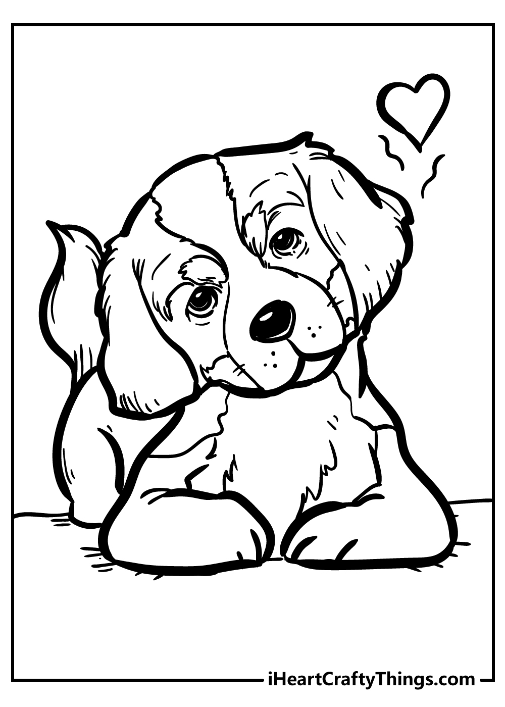 animal dog coloring pages printable jpg