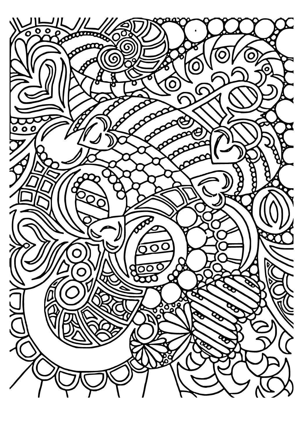 hard coloring pages to print printable jpg