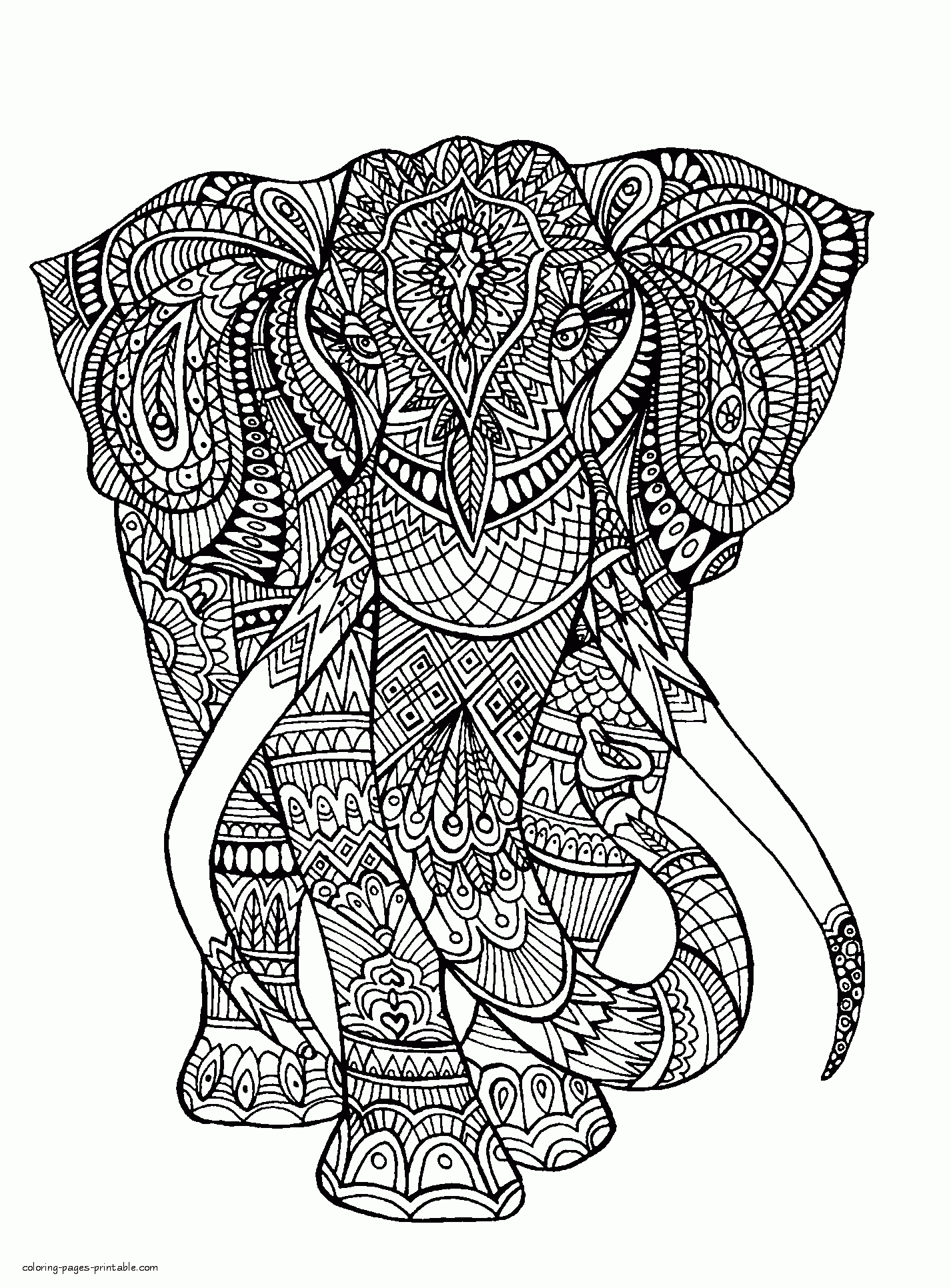 hard coloring pages to print printable jpg