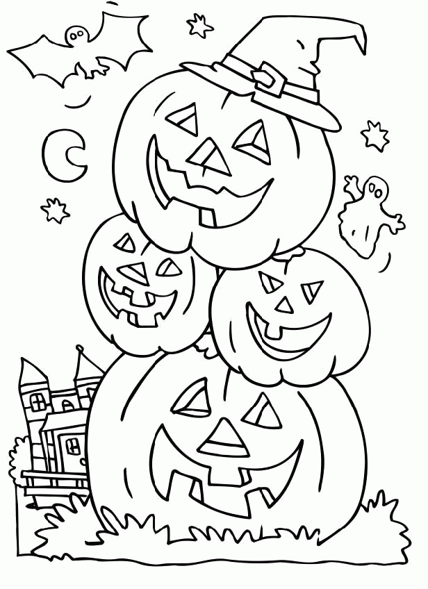 free printable halloween coloring pages jpg