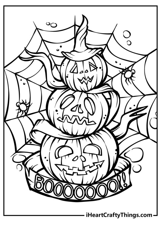 free printable halloween coloring pages jpg