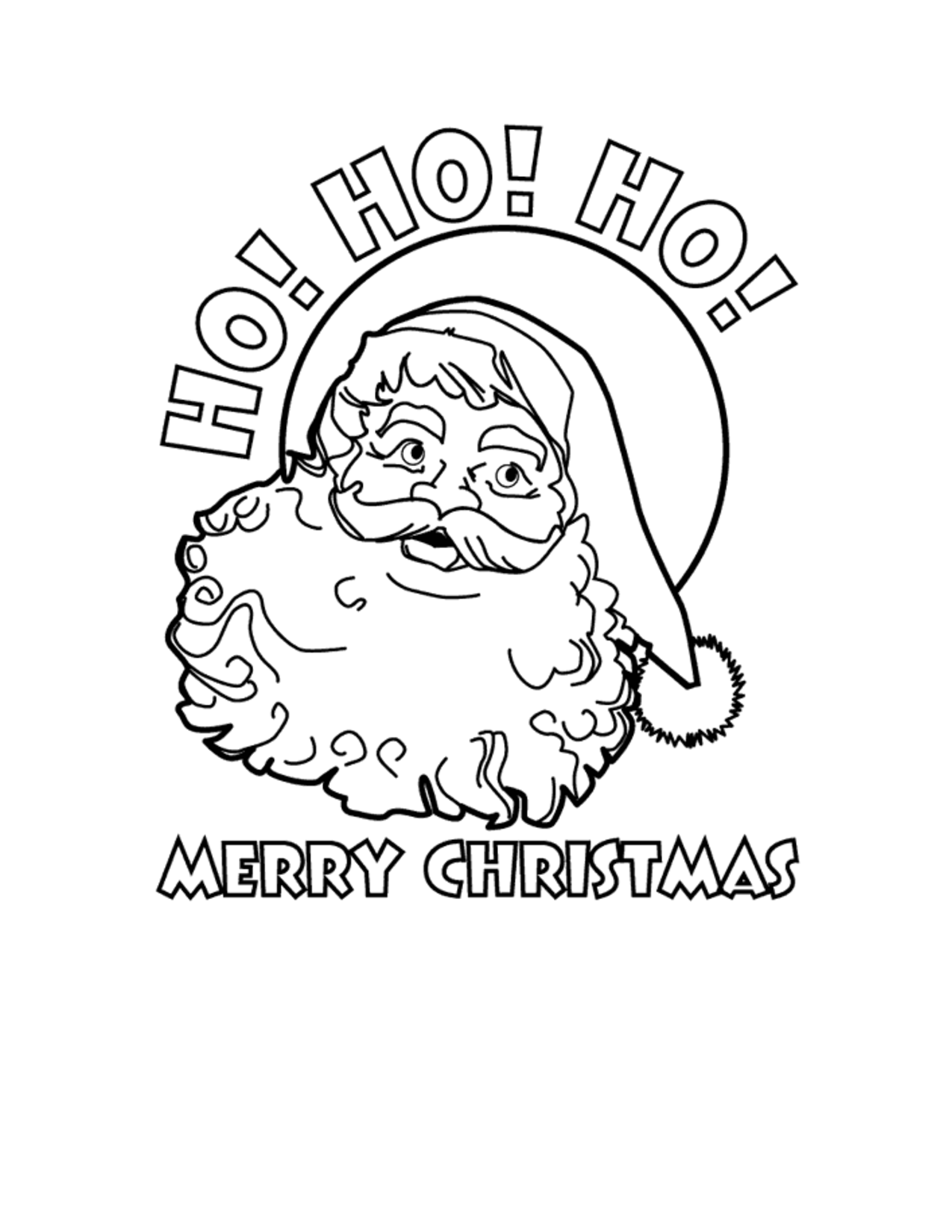 happy christmas coloring pages printable jpg