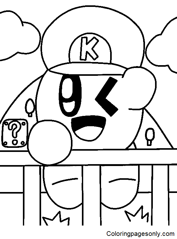 kirby coloring pages printable fun jpg