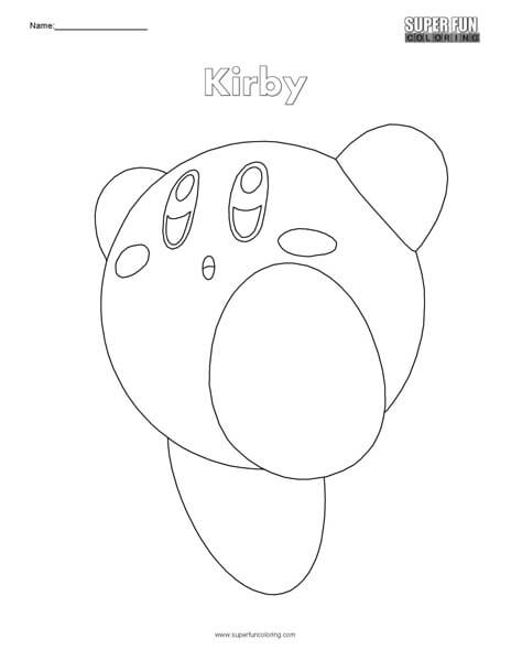 kirby coloring pages printable fun jpg