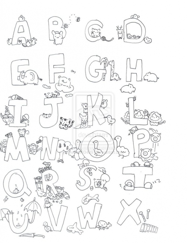 alphabet coloring pages to print for kids jpg jpg