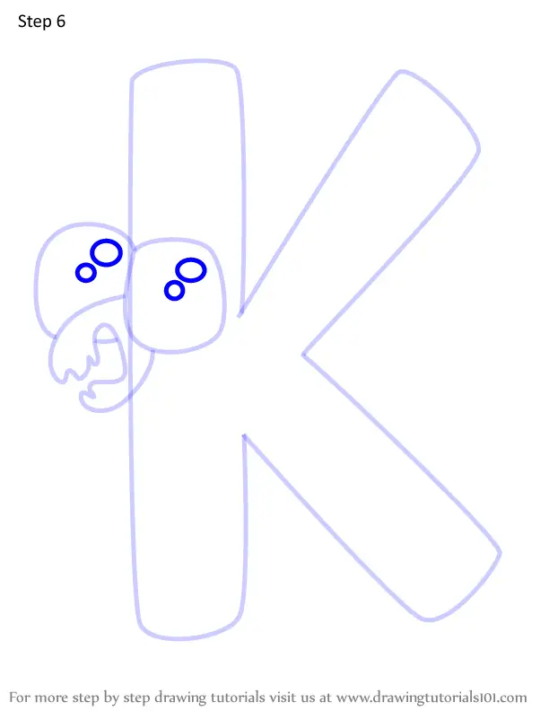 how to draw k uppercase from the alphabet lore step png jpg