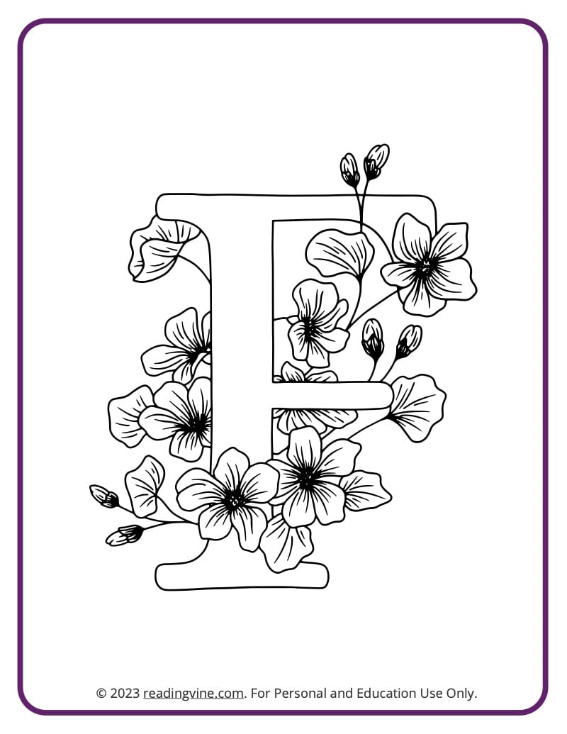 letter f coloring pages floral image jpg jpg