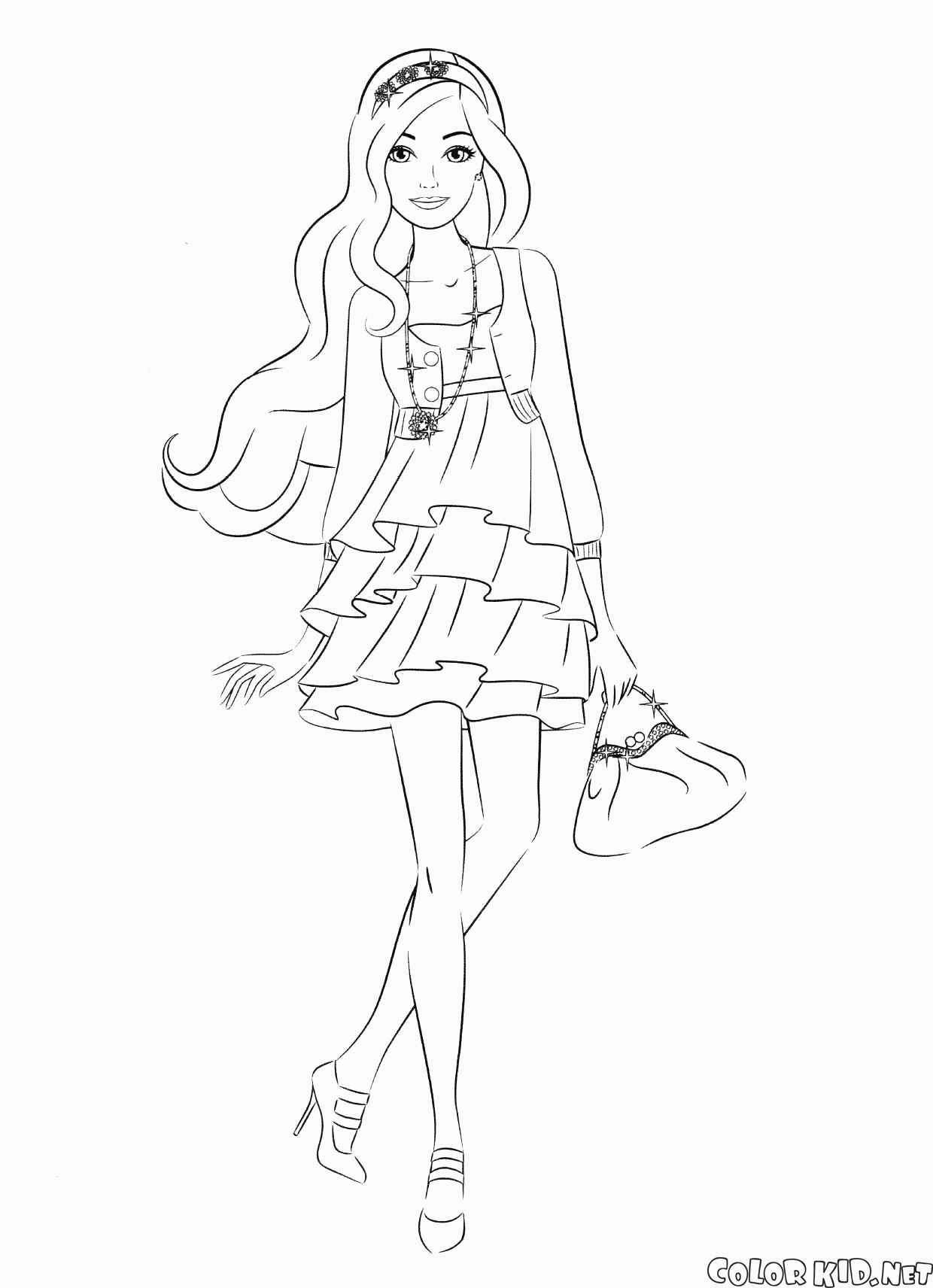 top barbie prom coloring pages printable jpg