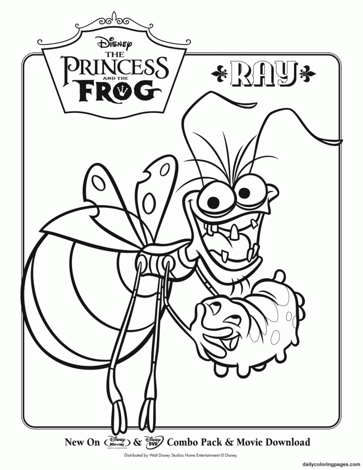 amazing princess frog coloring pages printable jpg