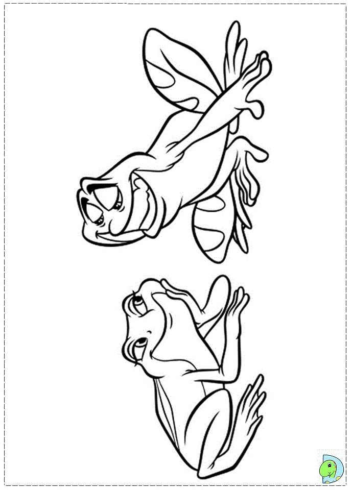 free princess frog coloring pages printable jpg