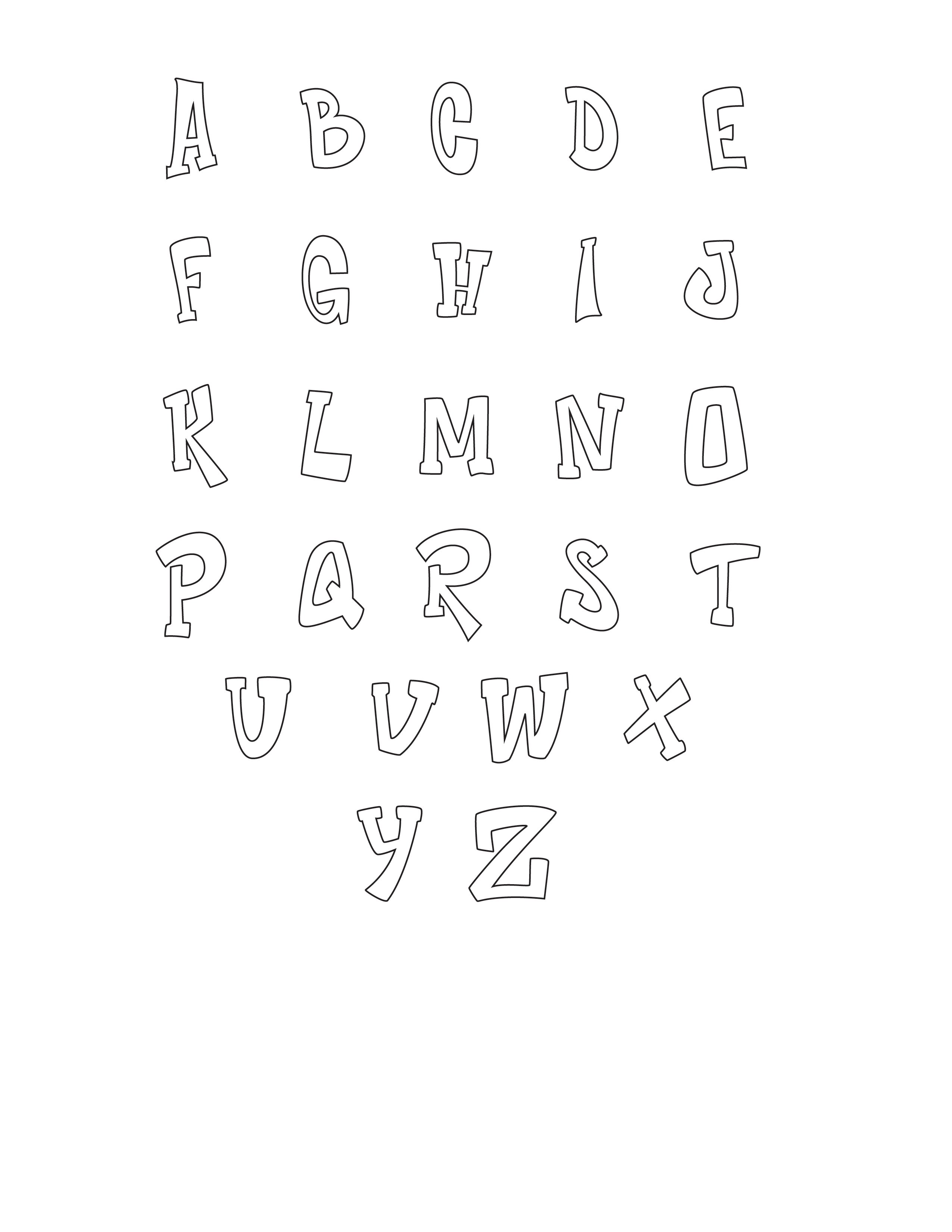 unique graffiti alphabet coloring pages printable jpg