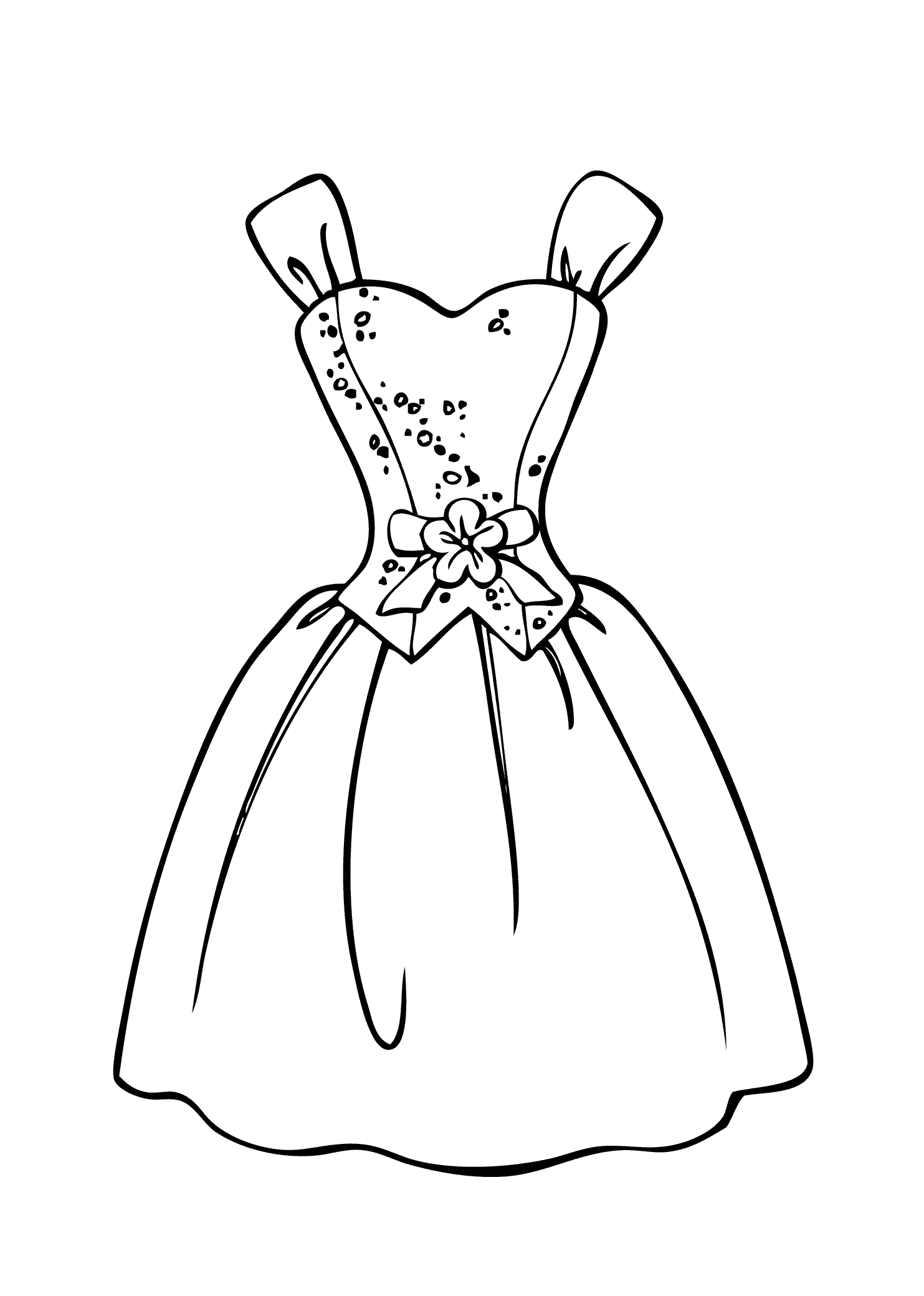 entertaining barbie prom coloring pages printable jpg