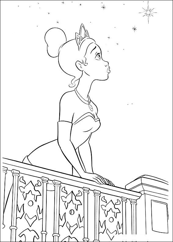 happy princess frog coloring pages printable jpg