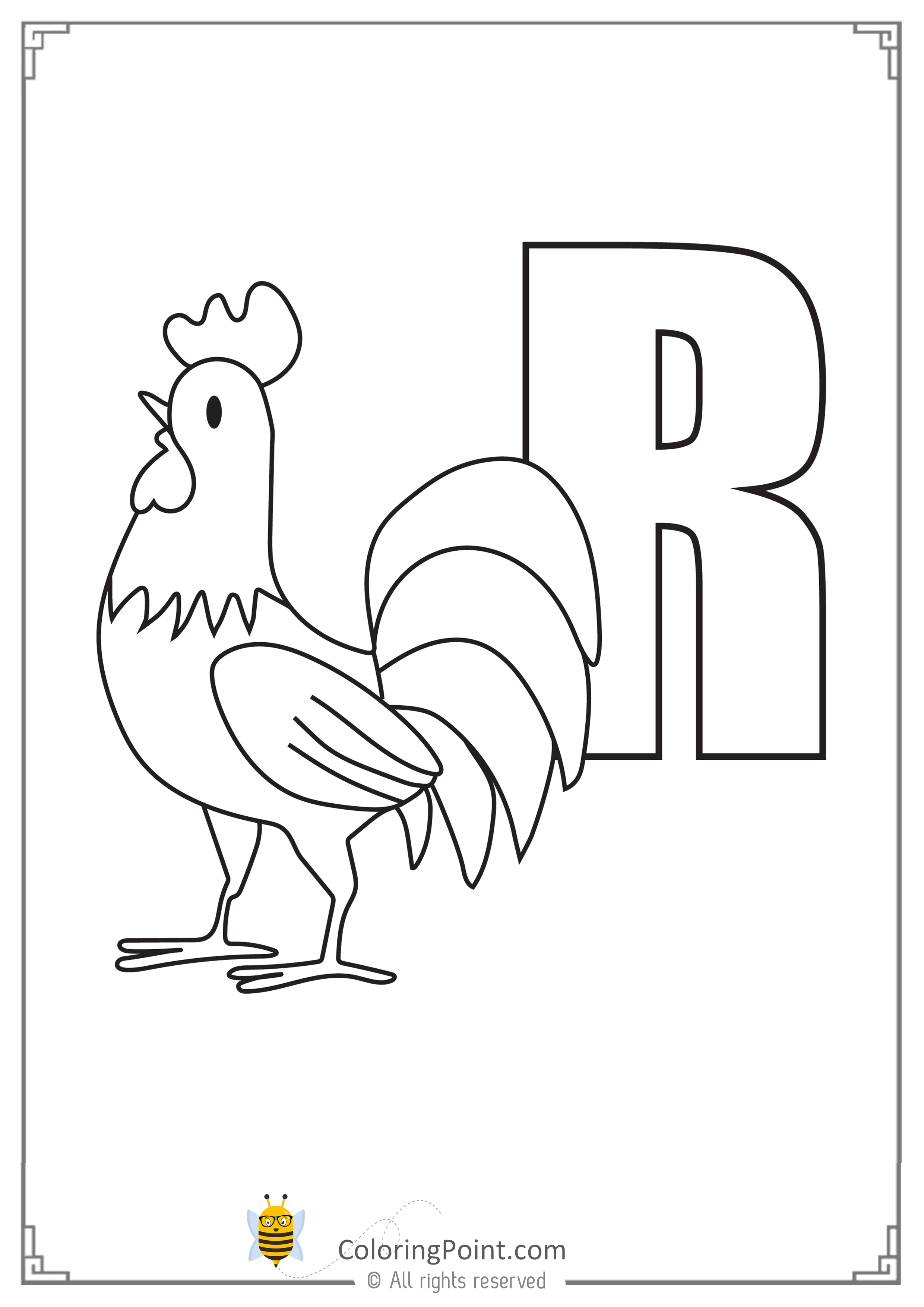 cute alphabet lore r coloring pages printable jpg