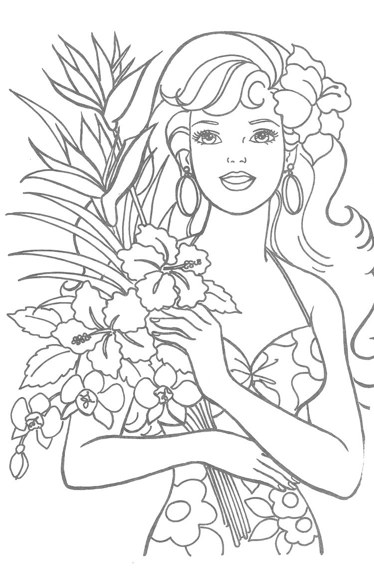 whimsical barbie prom coloring pages printable jpg