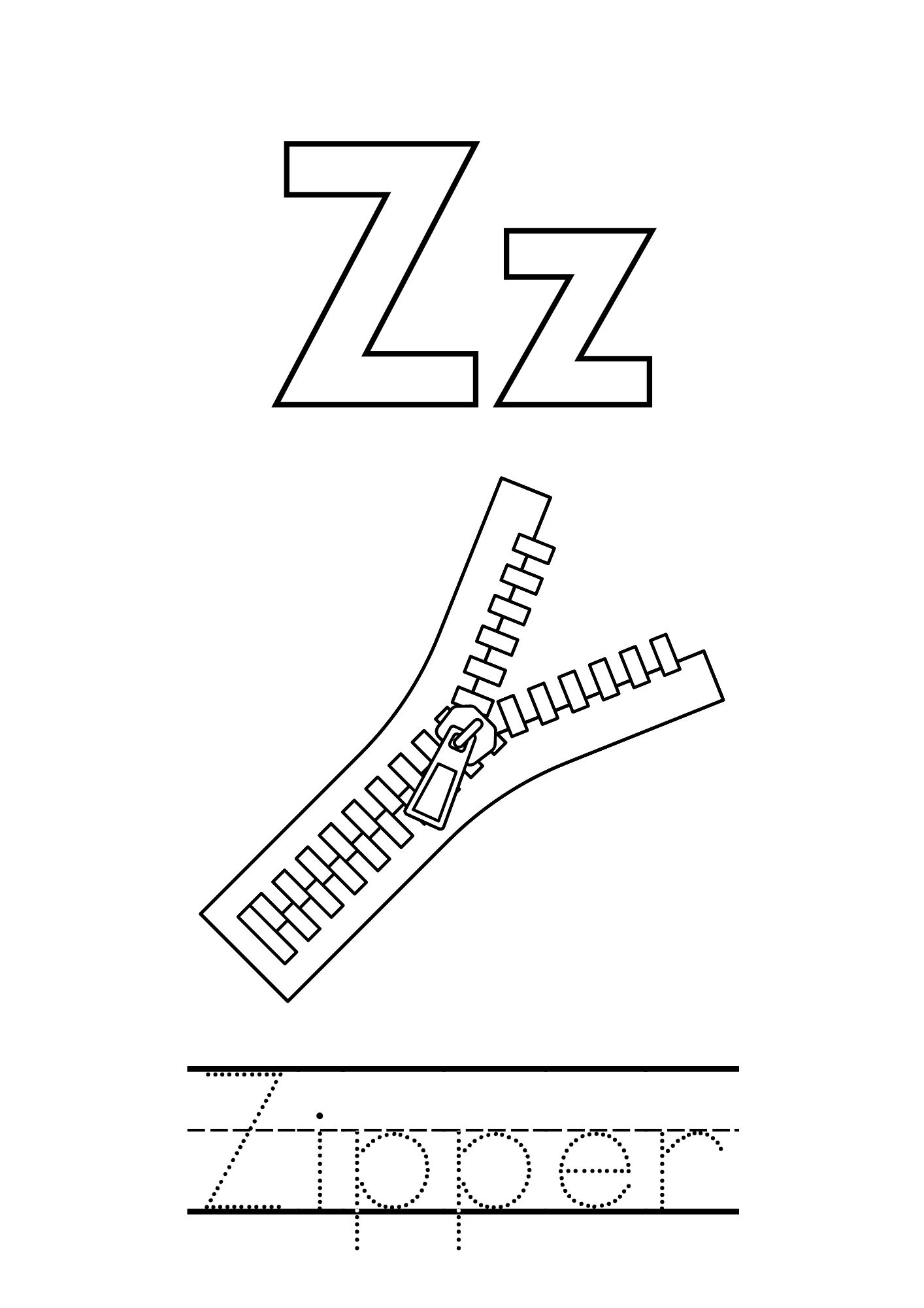 printable alphabet coloring pages letter z jpg jpg