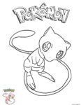 10 Mew Coloring Pages: Capture the Mystical Pokémon's Enchanting Essence