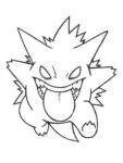 10 Gengar Pokemon Coloring Pages for Creative Fun