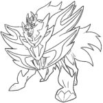 10 Epic Zamazenta Pokémon Coloring Pages to Print for Legendary Adventures