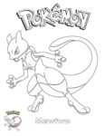 10 Epic Mewtwo Pokemon Coloring Pages for Fans: Unleash Your Creativity