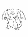 35 Charizard Pokemon Coloring Pages Free Printable 21